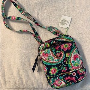 Vera Bradley Mini Hipster In Petal Paisley